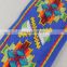 High quality embroidery jacquard ethnic ribbon trim for garment accessories