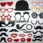 29pc Mustache Photo Booth Props Fun for Wedding Parties Birthday Xmas