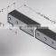 Q235 steel properties ms steel angle bar with holes