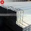 50um galvanized Q235b material carbon steel hollow section in structure building usage