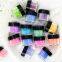 Newest wholesale private label nail dipping powder color change nail set