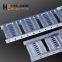 Zinc aluminium magnesium ventilated or perforated trough cable tray