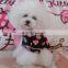Pet Dog cat Pajamas Soft Pet Apparel Dog Cloth Strawberry chicken pattern Homewear sleepwear Occident