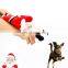 China low price funny interactive plush christmas toy for pet dog
