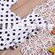 Newest white polka dot top floral pattern Lower half romper for cute baby girls