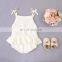 2020 Summer Baby Girls Clothes Brand New Rompers Clothing Fashion Cute Cherry Prints Kids Clothing