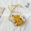 Baby Mini Handbag Korean Cartoon PU Crossbody Bags for Kid Girl Bee Small Coin Wallet Pouch Toddler Clutch Purse Messenger Bag