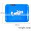 HQP-XJ07 HongQiang NEW LED Wholesale Cheap Cigarette Rolling Tray Portable Metal Tinplate Automatic Luminous Tray