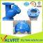 blue epoxy flanged Y type strainer for water