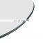 Newest design super quality clear tempered glass table top with ogee edge