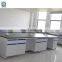 WUY chemistry laboratory furniture steel wood lab table corrosion resistant