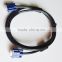 Black Color and Combination Shielding vga cable 3+2 5m