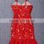 Summer dress 2016 new fashion red strap sey women lace Dress Bandage Bodycon Women Wearing