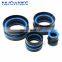 China with stock Hydraulic Seals For Cylinder dust wiper seal Piston And Rod Hydraulic Oil Seals