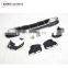 GLE63 diffuser for GLE Class W166 SUV to GLE63 style diffuser with exhaust tips
