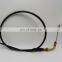 China throttle cable manufacturer PVC coated outer casing DY100 motorcycle accelerator cable
