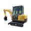 Latest type mini dozer excavator with breaker swing motor crawler excavator