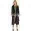 Women Long body Lambskin Black Full Body Trench Leather Coat