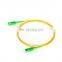 Networking FTTH Single Mode 3M SCAPC Simplex Fiber Optic Patch Cord