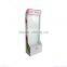 Eye catching advertising christmas ornament cardboard display rack with hook