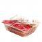 watsapp +86 15140601620 low cost continuous manual tray cooked food steamed meat sealer