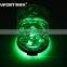 new plastic led light drink bottle coaster