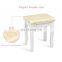 Muti-Functional Wooden Writing Desk LED light vanity dressing table