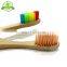 China Factory high quality soft  bamboo toothbrush with custom package