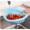 Plastic Fruit Vegetables Washing Basket Colander