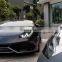 Runde Carbon Fiber Material For Lamborghini Huracan LP610 Mansory Style Body Kit Front Lip Rear Lip Side Skirts Spoiler