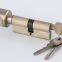 anti-theft rust-proof dust-proof round thumbturn single open euro profile brass lock cylinder