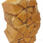 Tubular tape pp/pe mesh bag for packing firewood with drawstring  convenient mesh sacks