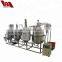 crude palm oil refinery plant/mini vegetable oil machine refinery/oil physical refining equipment