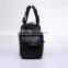 high quality sheep leather black rolling travel duffel bag organizer for men