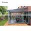 Powder Coated Glass Cabin Prefab Garden Room House Glasshouse Winter Garten Sunrooms