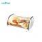 Extra Large Roll Top Bread Bin For Kitchen Stainless Steel Bread Storage