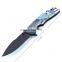 Stainless Steel Aluminum Handle Folding Rescue knife For Outdoor Camping Hiking Hunting