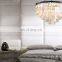 Modern American Crystal Glass Rod Pendants Chandelier Lighting Fixture For Living Room Dining Room Kitchen Island Foyer Lobby