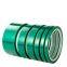 High-Temperature Heat Resistant No Residue Green PET Silicone Polyester Tape for Electronic Industrial Adhesive Paper Film