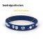 Hot Sale Silicone Wristband Cartoon Alien Occult Imprinted Customizable Rubber Bracelets for Promotional Interest Group Gifts