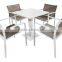 Best selling garden furniture set dining table and chair outdoor dining set