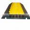 cheap rubber 5 channel cable ramp for truck hose 5 way rubber cable cross stage cable protector