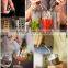 stainless steel wine pourer classic Bottle Poure with tapered spout stop drop wine aerating pour spout measured pourer