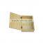 Promotional elegant natural color packaging wooden box for sale
