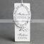 Custom Paper Hang Tag Garment Hang Tag Clothing Hang Tag In China