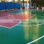 SI-PU elastic flooring for badminton court, tennis court, basketball court