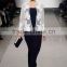 HOT sale 2014 wholesale branded runway fashion stars love leather applique mesh women's autumn jackets G18032
