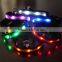 LED Nylon Pet Dog Collar Night Safety LED Light-up Flashing Glow In The Dark Electric LED Pets Cat Dog Collar