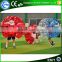 Good quality half red TPU inflatable giant balloon ball,bubble soccer ball for sale