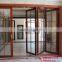 Outdoor folding screen door garage door large openning space & modern designed color